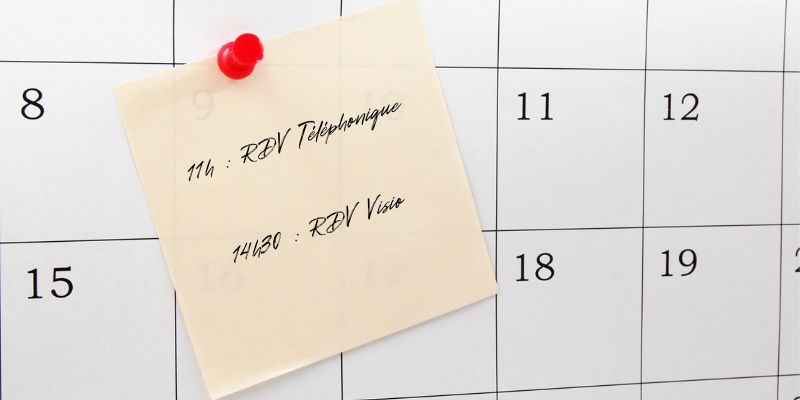 agenda de prise de rendez vous
